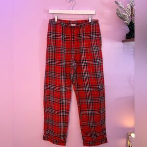 Wondershop Red and Green Plaid Sleepwear